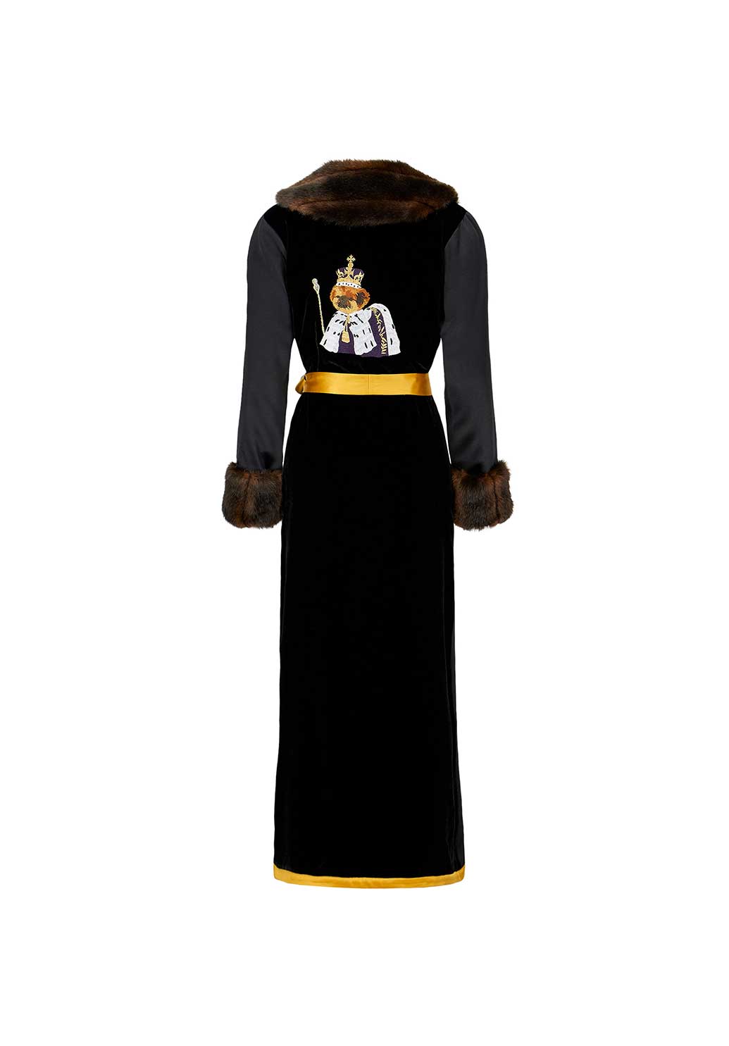 King Bobi - Gold Robe - Faux Fur