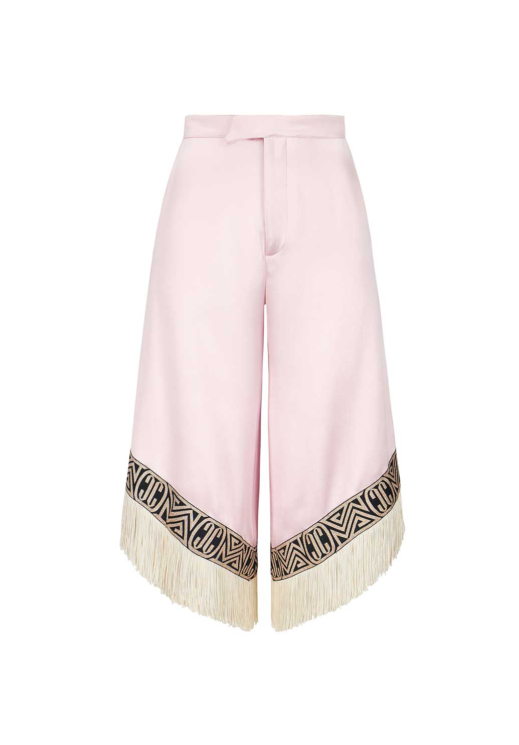 Pink Fringe Pants