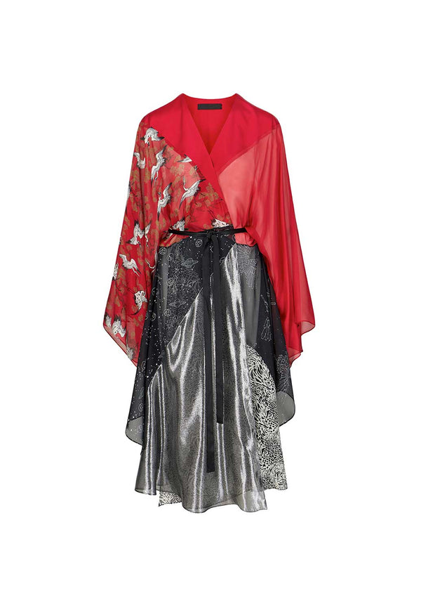 Burgundy Silk Slip Dress – Charlene Tang